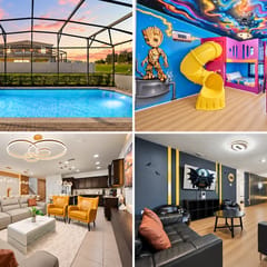 3633LL - Newly Furnished 10BR | South Pool & Spa | Games