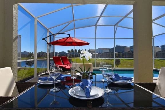 8972CCD · Amazing 6Br Villa Near Disney With Lake View(8972) - Image 1